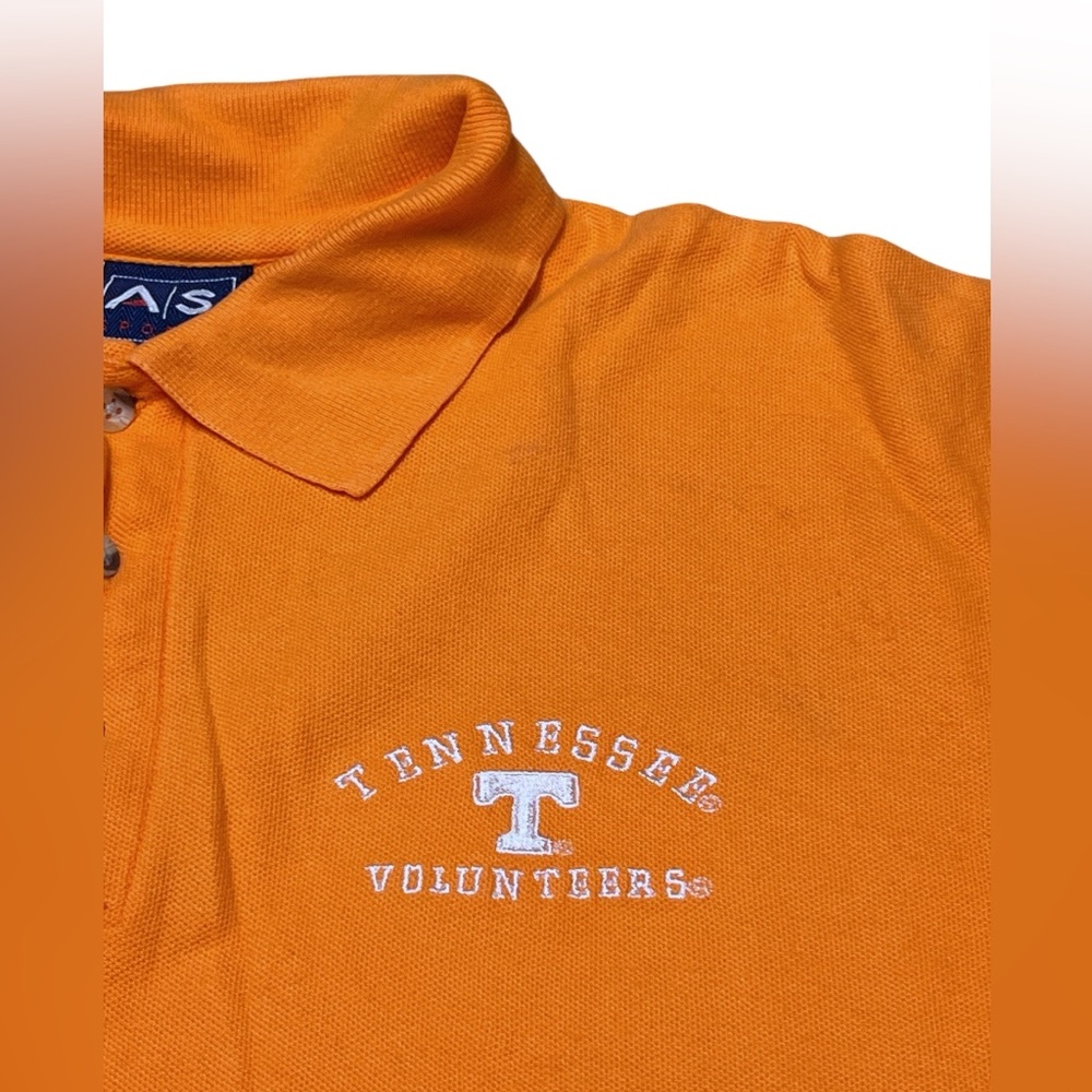 A/S Sports Men’s University of Tenn Collared Polo Shirt Size M - Picture 2 of 4